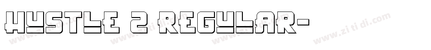 hustle 2 Regular字体转换